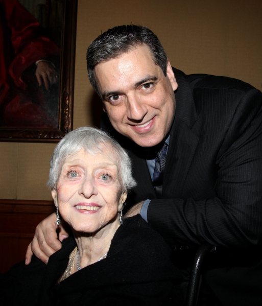 Celeste Holm & Frank Basile attending the 'Friends of Arts' Awards at the Princeton C Photo