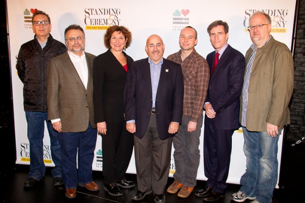 Moises Kaufman, Richard Frankel, Joan Stein, Evan Wolfson, Jordan Harrison, Paul Rudn Photo