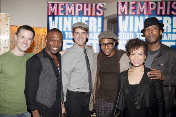 The Cast of Memphis Photo