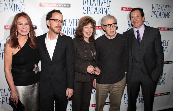 Marlo Thomas, Ethan Coen, Elaine May, Woody Allen & Steve Guttenberg  Photo