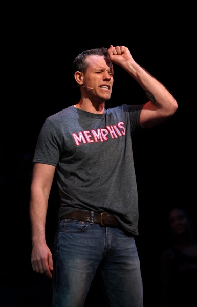 Photo Coverage: First Look at Adam Pascal as MEMPHIS' Huey Calhoun! Image