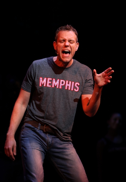 Photo Coverage: First Look at Adam Pascal as MEMPHIS' Huey Calhoun! Image