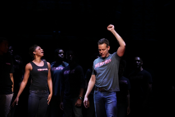 Photo Coverage: First Look at Adam Pascal as MEMPHIS' Huey Calhoun! Image