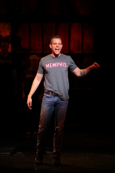 Photo Coverage: First Look at Adam Pascal as MEMPHIS' Huey Calhoun! Image