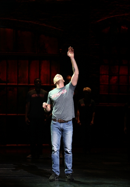 Photo Coverage: First Look at Adam Pascal as MEMPHIS' Huey Calhoun! Image