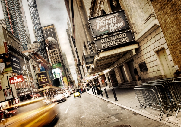 Photo Flash: New Marquee for PORGY & BESS Image