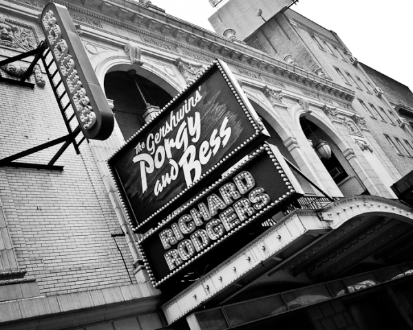 Photo Flash: New Marquee for PORGY & BESS Image