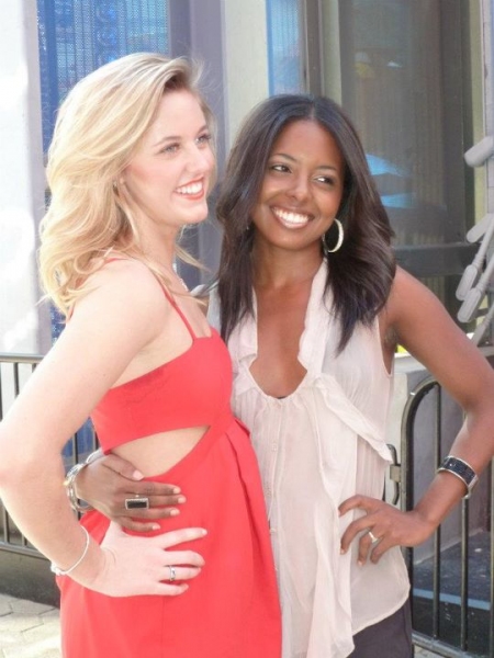 Taylor Louderman and Adrienne Warren Photo