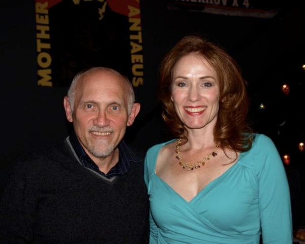  Armin Shimerman and Emily Chase. Photo