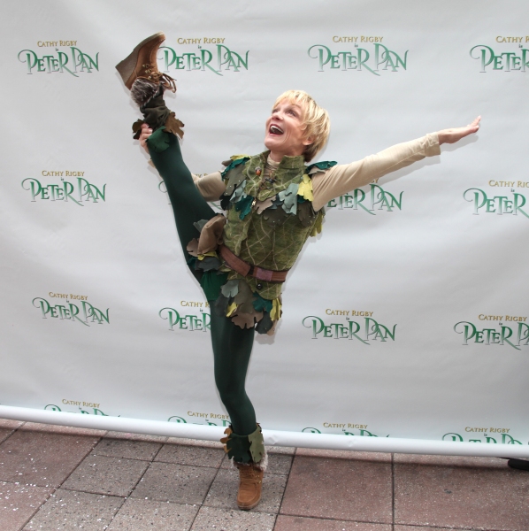 Cathy Rigby - 'Peter Pan' Flies into The Theatre at Madison Square Garden and greets  Photo