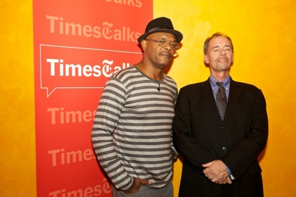 Samuel L. Jackson, David Carr Photo