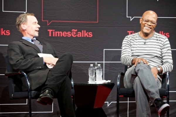 Photo Flash: Samuel L. Jackson Visits TimesTalks Image