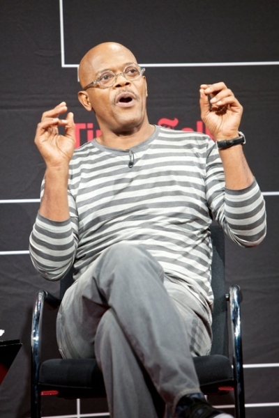 Photo Flash: Samuel L. Jackson Visits TimesTalks Image