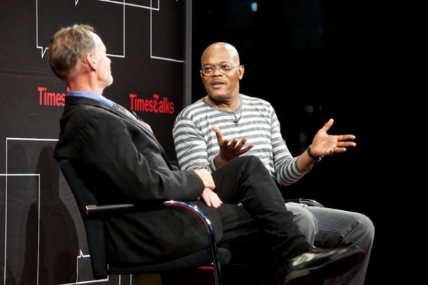 Photo Flash: Samuel L. Jackson Visits TimesTalks Image