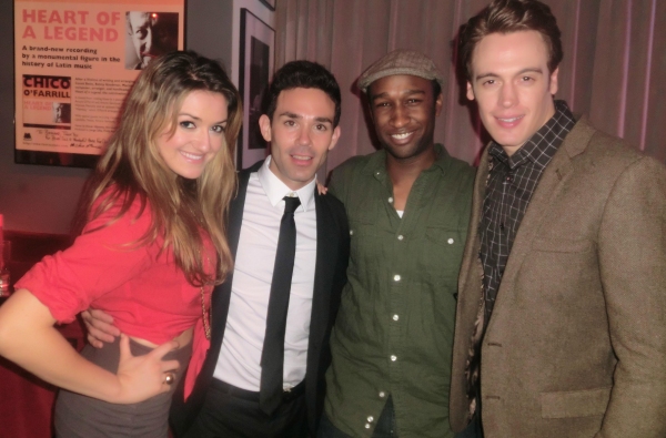 Photo Flash: Lindsay Pearce, Drake Bell, et al. at Jim Caruso's CAST PARTY 