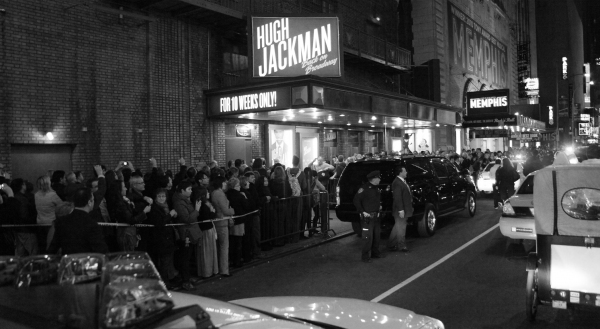 Photo Coverage: Holy Hugh Jackman Broadway Fan Frenzy! Image