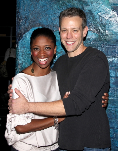 Photo Coverage: Backstage Birthday Celebration for Adam Pascal at MEMPHIS! Image