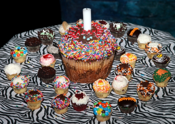 Photo Coverage: Backstage Birthday Celebration for Adam Pascal at MEMPHIS! Image