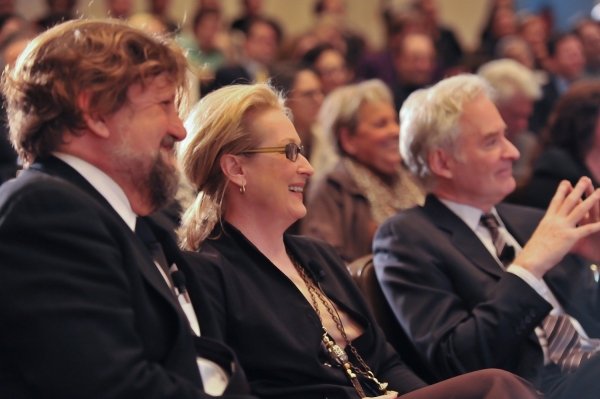 Photo Flash: Meryl Streep, Kevin Kilne, et al. Celebrate Public Theater Grant Image