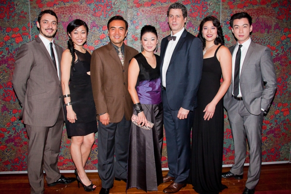 Stephen Pucci, Angela Lin, Larry Lei Zhang, Jennifer Lin, Gary Wilmes, Christine Lin  Photo