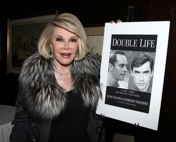 Photo Coverage: Joan Rivers Hosts Alan Shayne and Norman Sunshine's 'Double Life: A Love Story' Book Release Party 