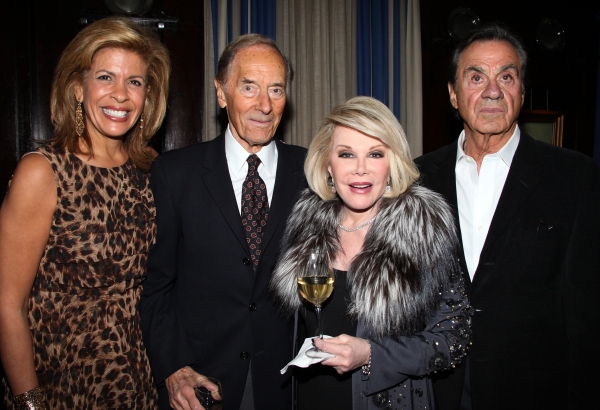 Hoda Kotb, Alan Shayne & Norman Sunshine with Joan Rivers Photo