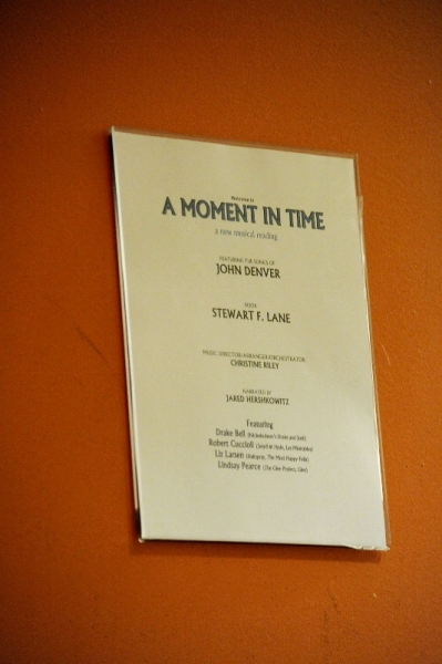 Photo Flash: TV Stars Take the Stage for John Denver's A MOMENT IN TIME Staged Reading Image