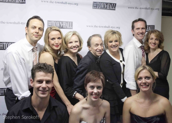 Susan Stroman and the cast of Town Hall's Judy Garland Tribute Photo