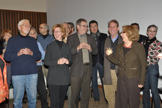 Tom Jones, Joanne Bogart, Michael Rice, Evans Haile and Pamela Hunt Photo