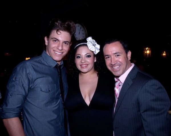 Derek Klena, Victoria Morgan and Steven Glaudini Photo