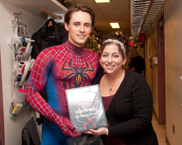Photo Flash: SPIDER-MAN Honors Jacqueline Morelli as Oct. 'Everyday Hero' Image