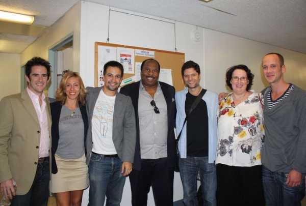 Photo Flash: Cast of THE OFFICE Visits BRING IT ON Image
