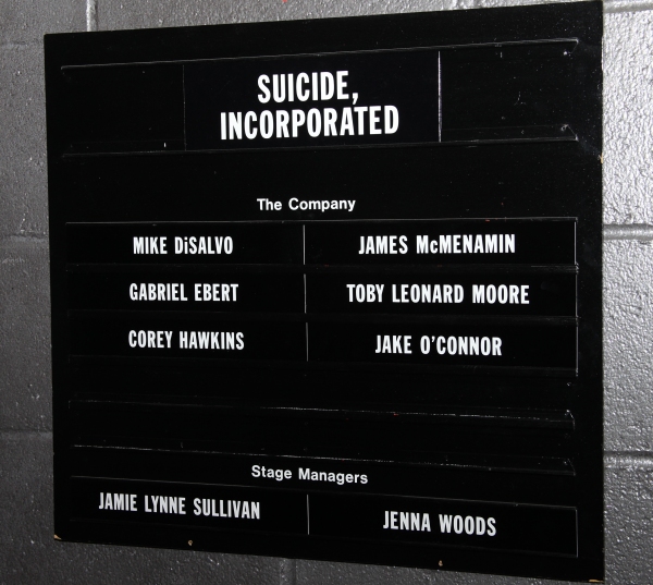 Cast Board: Corey Hawkins, Toby Leonard Moore, James McMenamin, Gabriel Ebert, Jake O Photo