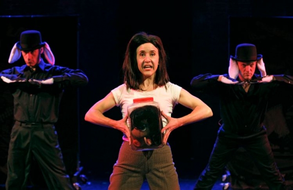 Photo Flash: Jenn Harris, David Garrison in SILENCE! THE MUSICAL Image