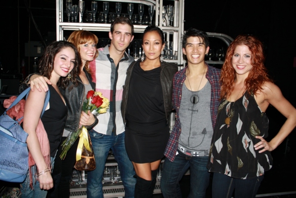 Photo Flash: DANCING WITH THE STARS' Carrie Ann Inaba Visits COME FLY AWAY Image