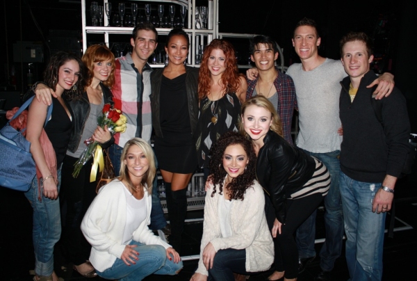 Photo Flash: DANCING WITH THE STARS' Carrie Ann Inaba Visits COME FLY AWAY Image