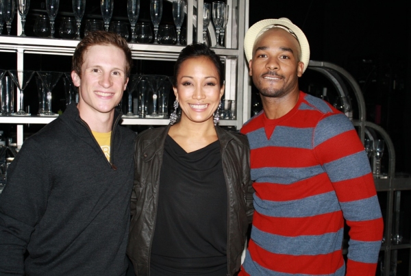 Photo Flash: DANCING WITH THE STARS' Carrie Ann Inaba Visits COME FLY AWAY Image