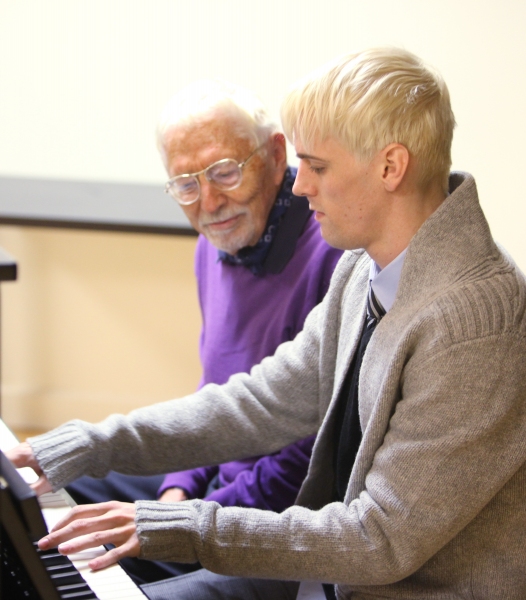 Photo Coverage: Aaron Carter in Rehearsal for THE FANTASTICKS! Image