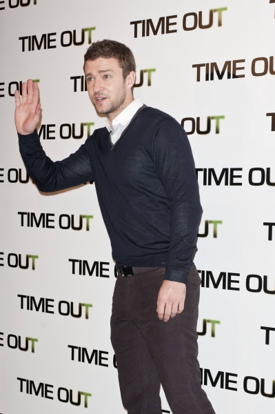 Photo Flash: Timberlake & Seyfried at IN TIME Photocall in Paris Image