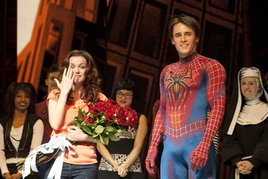Photo Coverage: Jennifer Damiano Bids Farewell to SPIDER-MAN Image