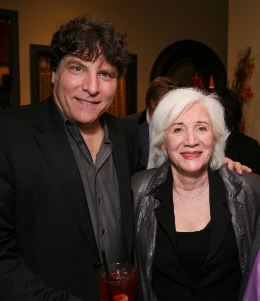 LOS ANGELES, CA - NOVEMBER 6: Cast members Marco Barricelli (L) and Olympia Dukakis ( Photo