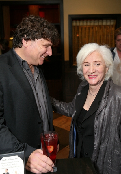 LOS ANGELES, CA - NOVEMBER 6: Cast members Marco Barricelli (L) and Olympia Dukakis ( Photo