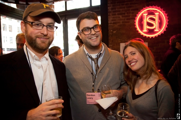 Photo Flash: Adam Gwon, Kate Wetherhead, et al. at Festival of New Musicals Party Image