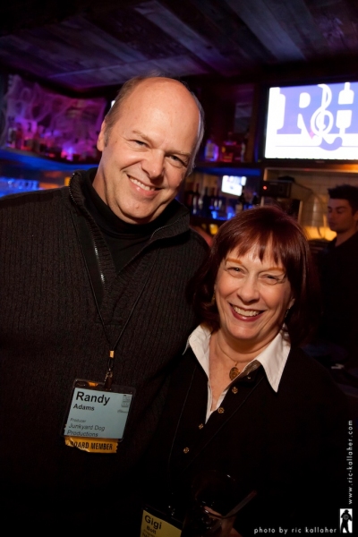 NAMT Board Member Randy Adams with Gigi Bolt Photo