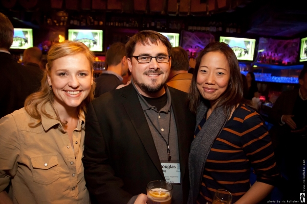 Photo Flash: Adam Gwon, Kate Wetherhead, et al. at Festival of New Musicals Party Image