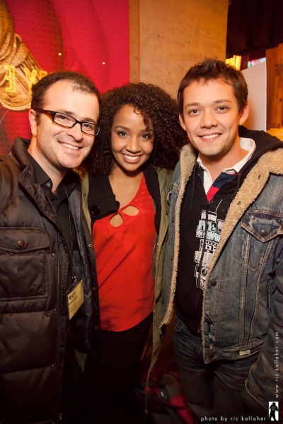 Rich Silverstein, Stephanie Umoh and Robi Hager Photo