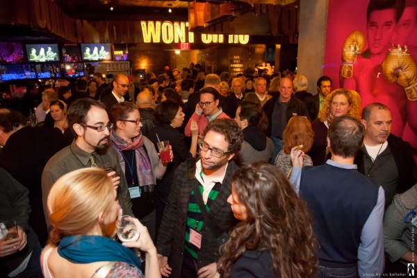 Photo Flash: Adam Gwon, Kate Wetherhead, et al. at Festival of New Musicals Party Image