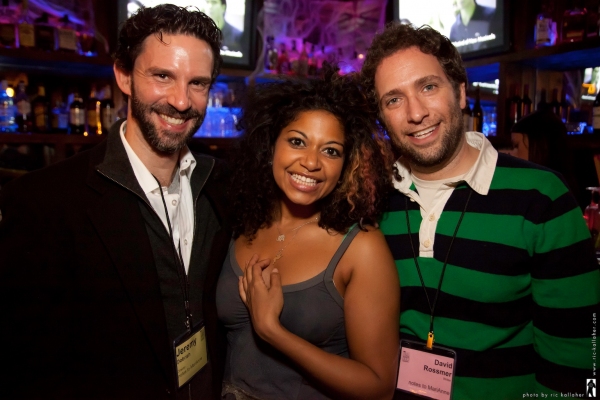 Photo Flash: Adam Gwon, Kate Wetherhead, et al. at Festival of New Musicals Party Image