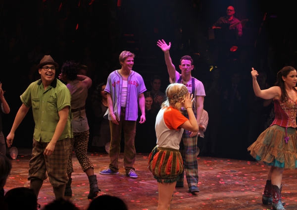 Photo Coverage: GODSPELL Opening Night on Broadway Curtain Call! Image
