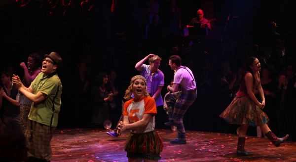 Photo Coverage: GODSPELL Opening Night on Broadway Curtain Call! Image